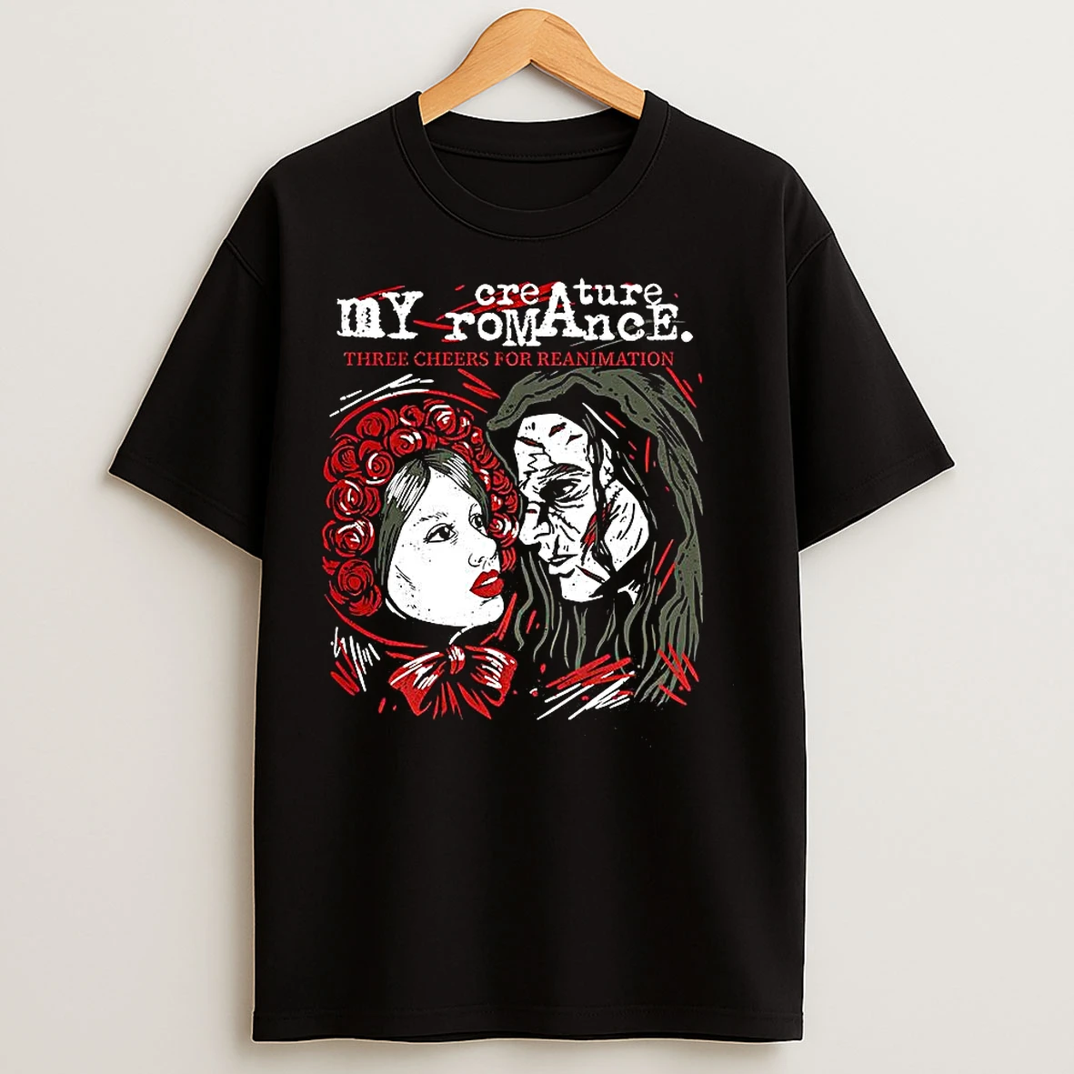 Classic My Creature Romance Three Cheers For Reanimation Horror Graphic T Shirts