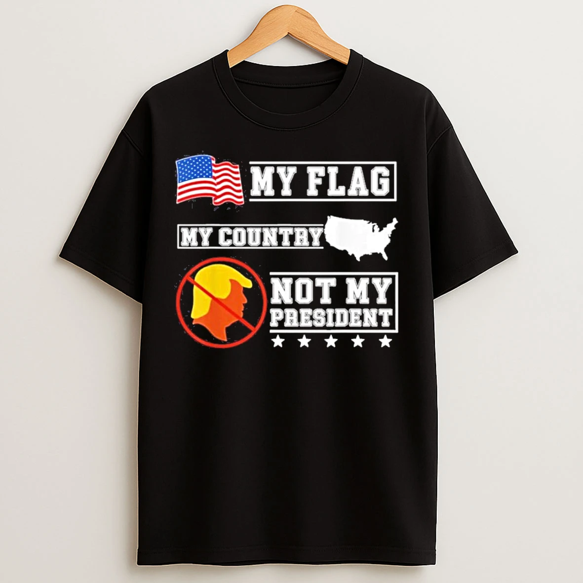 Classic My Flag My Country Not My President T Shirts