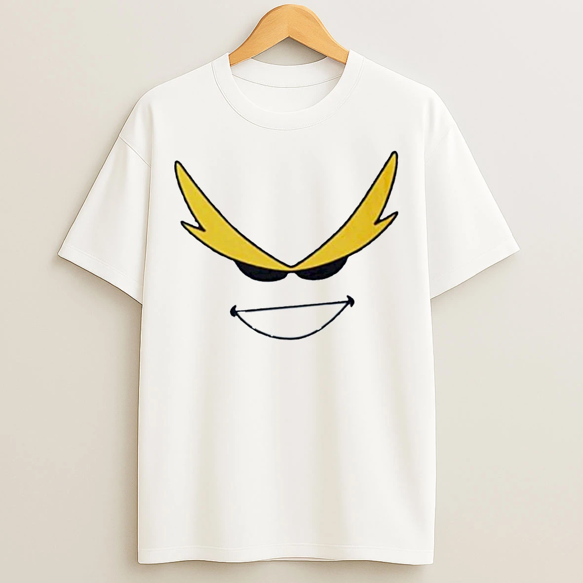 Classic My Hero Academia Toshinori Yagi All Might Smile T Shirts