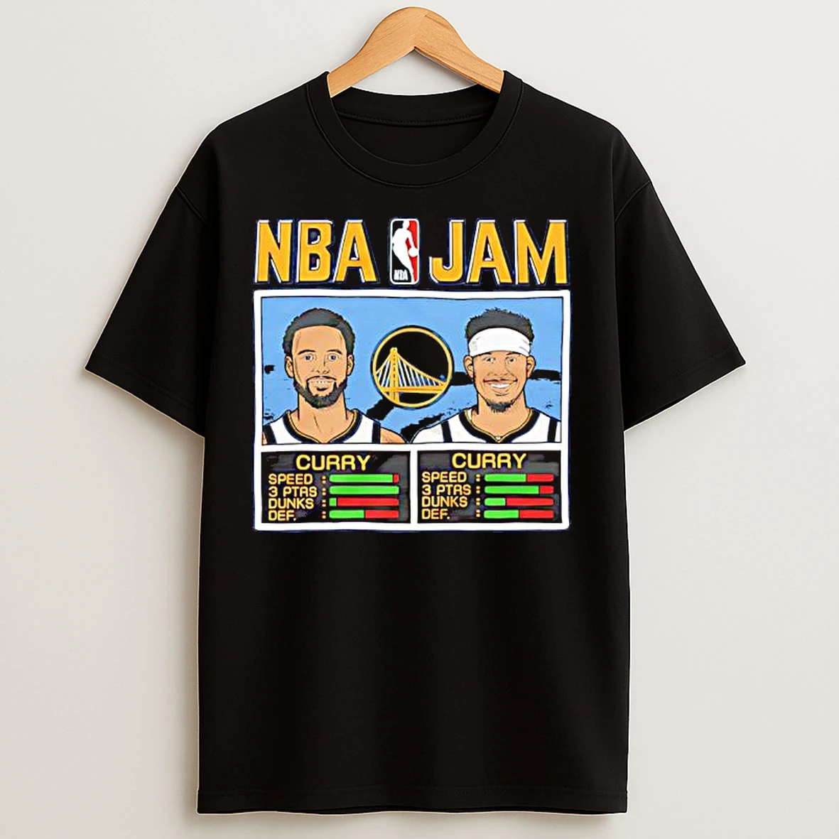 Classic Nba Jam Stephen Curry And Seth Curry T Shirts