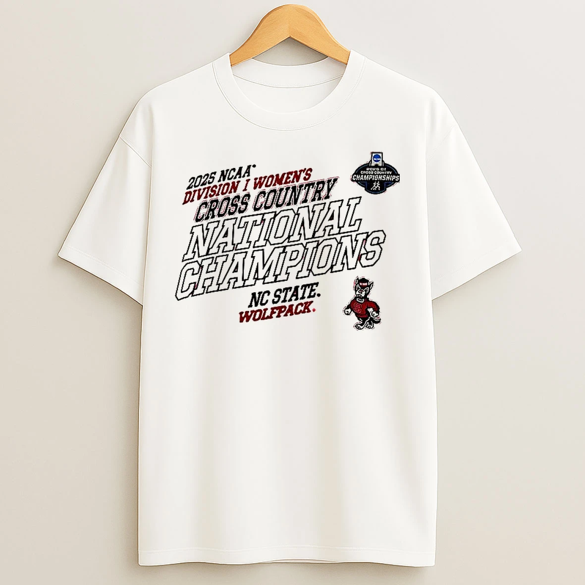 Classic Nc State Wolfpack 2025 Ncaa Cross Country National Champions T Shirts