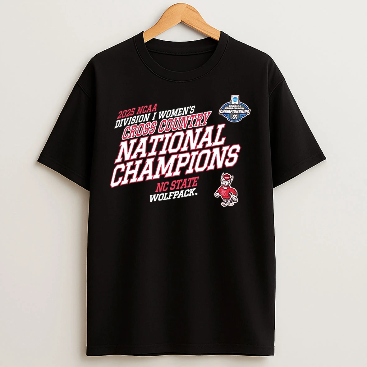 Classic Nc State Wolfpack 2025 Ncaa Division 1 Womens Cross Country National Champions T Shirts