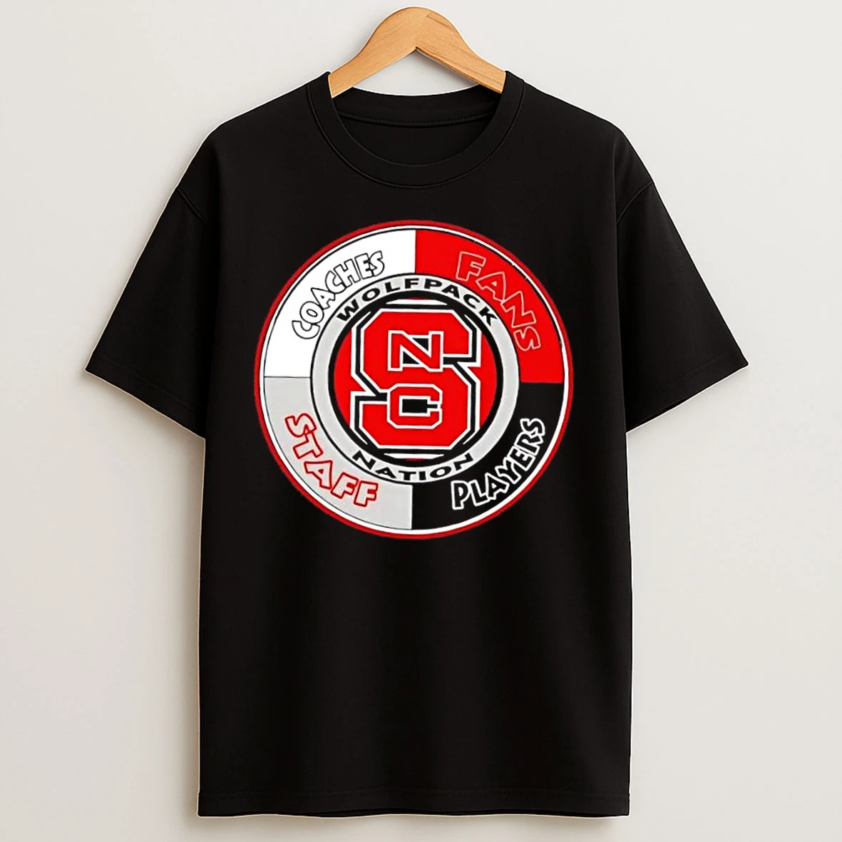 Classic Nc State Wolfpack Nation Coaches Fans Staff Players T Shirts