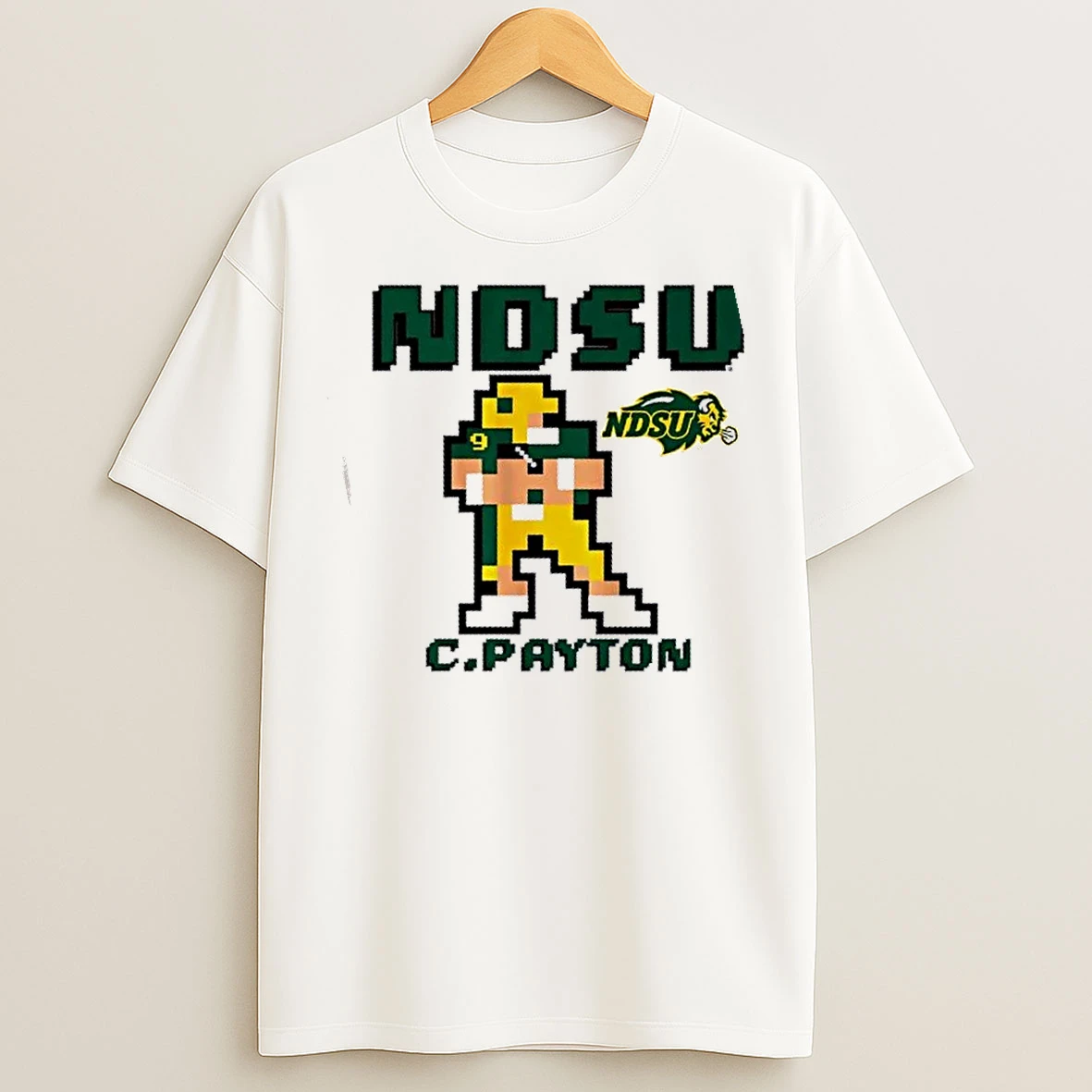 Classic Ndsu North Dakota State Bison Football Cole Payton Retro Baller T Shirts