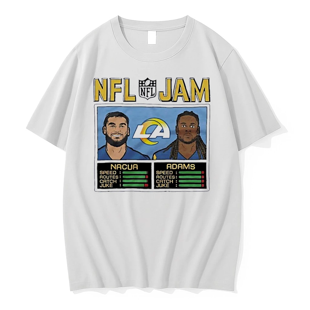 Classic Nfl Jam Rams Nacua And Adams T Shirts