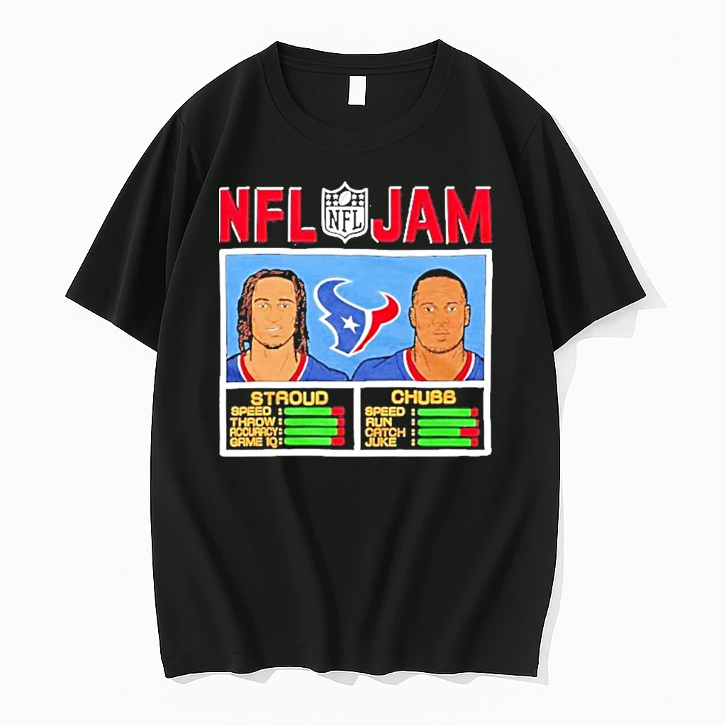 Classic Nfl Jam Texans Stroud And Chubb T Shirts