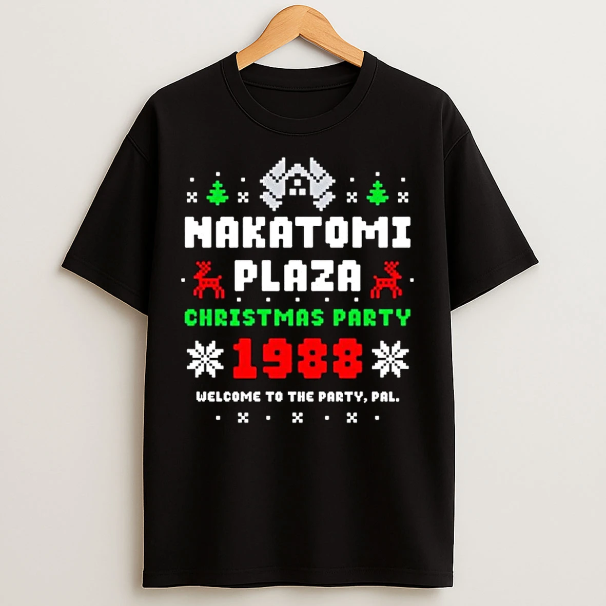 Classic Nakatomi Plaza Christmas Party 1988 Vintage Ornaments T Shirts