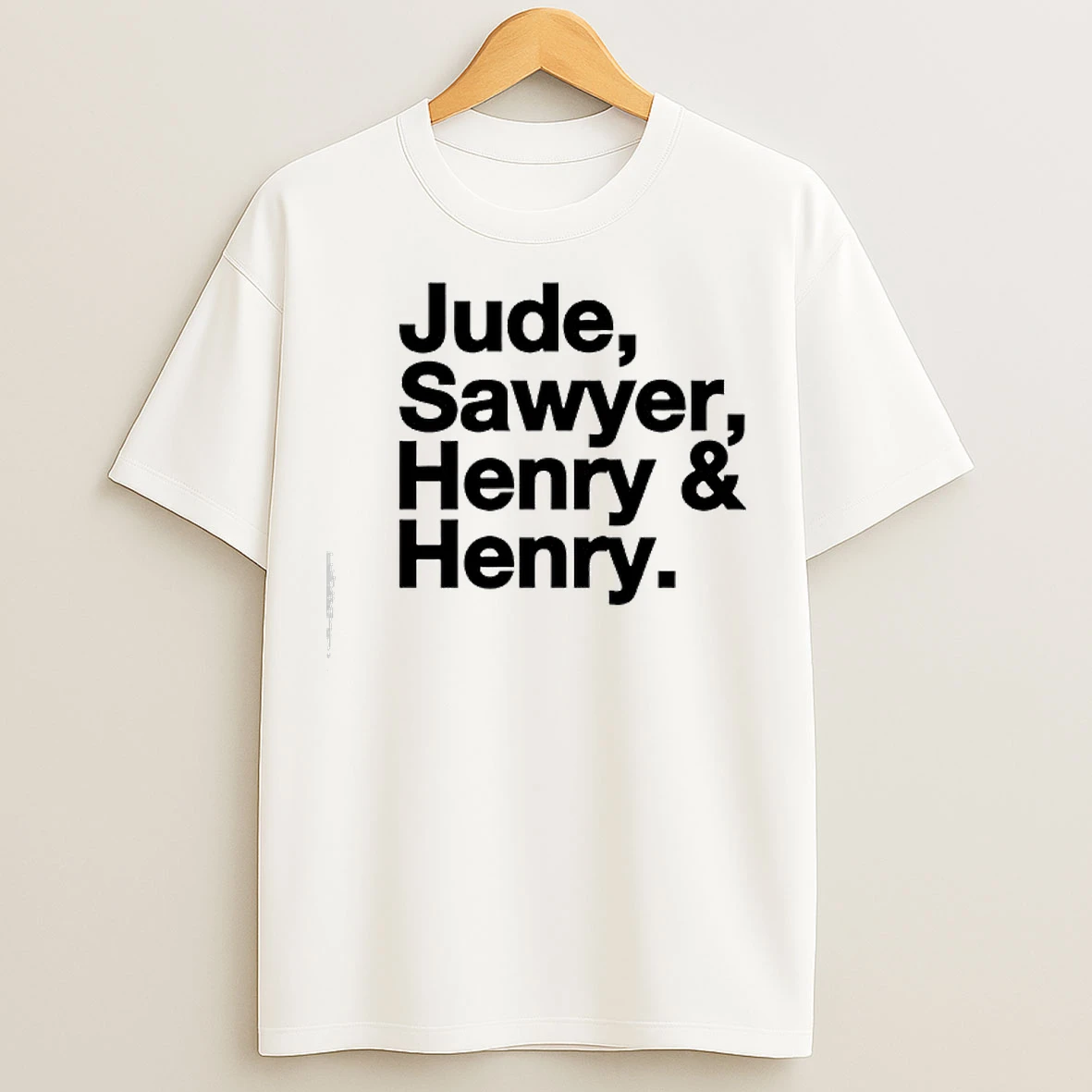 Classic Names Jude Sawyer Henry Henry T Shirts