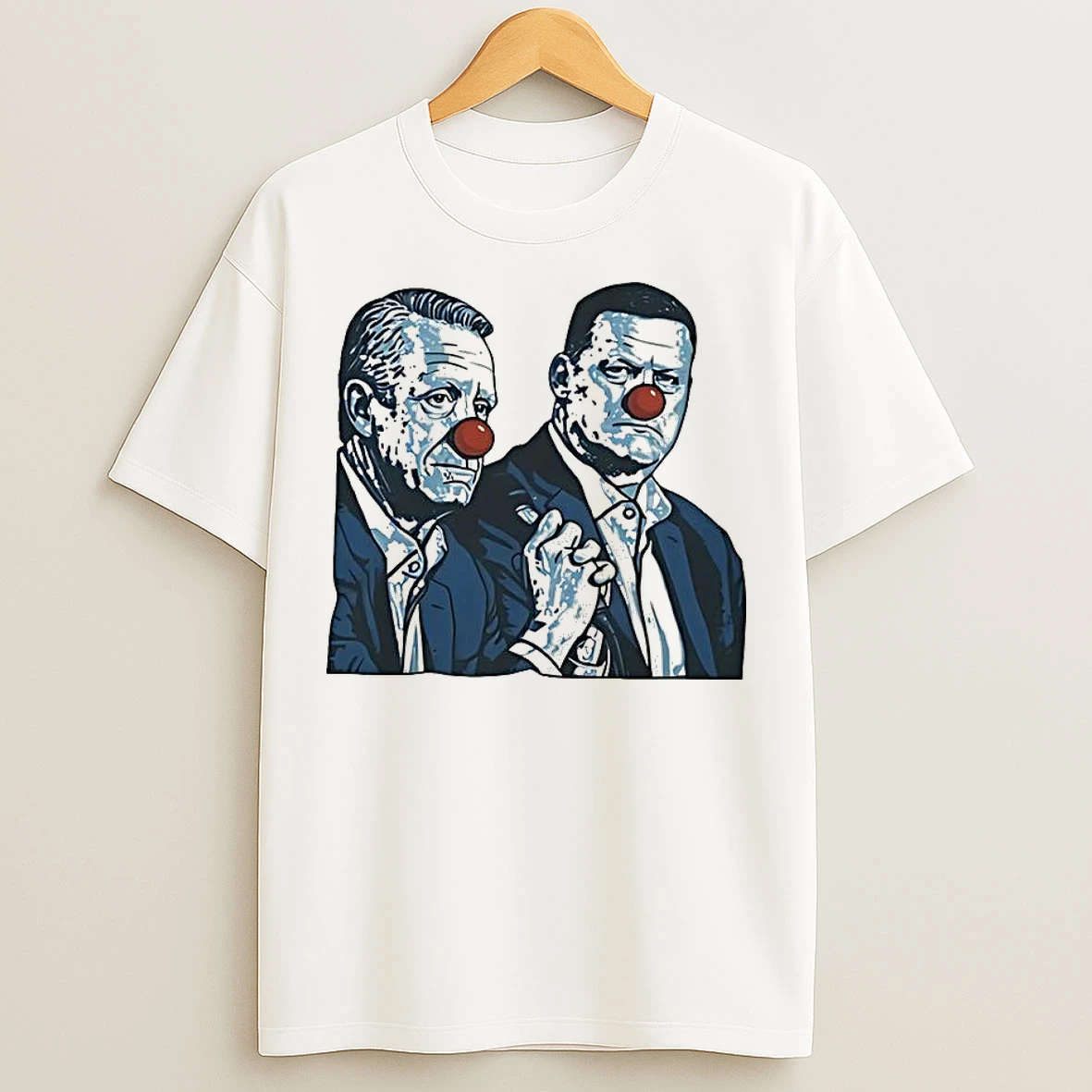 Classic Nascar Clowns Caricature T Shirts