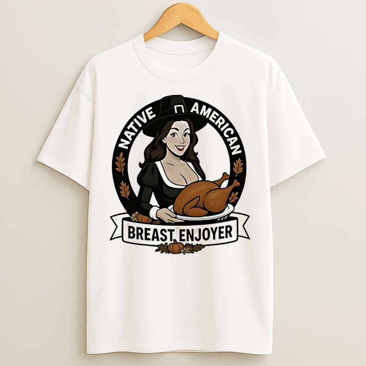 Classic Native American Breast Enjoyer Happy Thanksgiving T Shirts