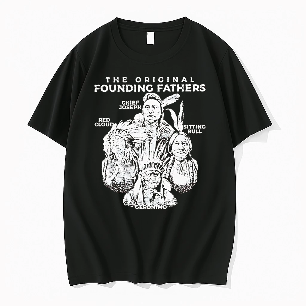 Classic Native American The Founding Fathers T Shirts