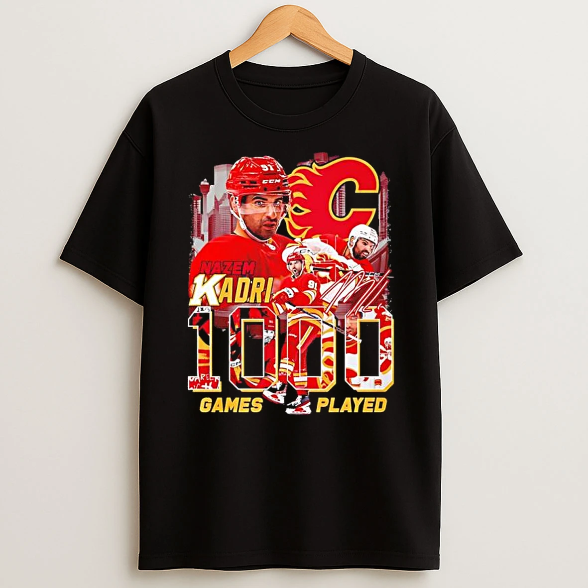 Classic Nazem Kadri 1000 Games 1000 Battles One Legend T Shirts