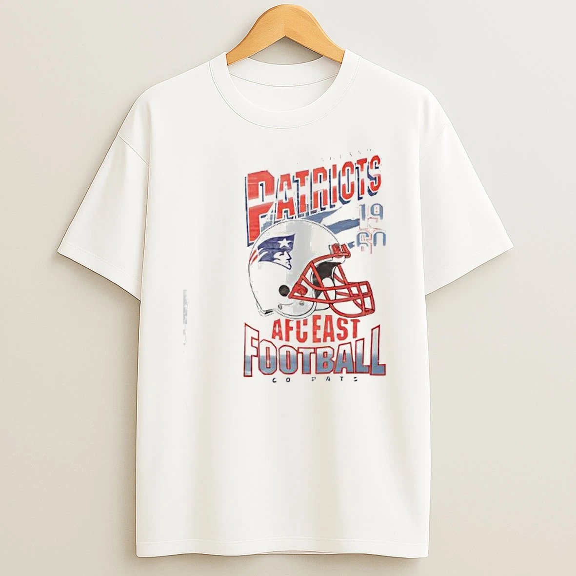 Classic New England Patriots Afc East Football 1960 T Shirts