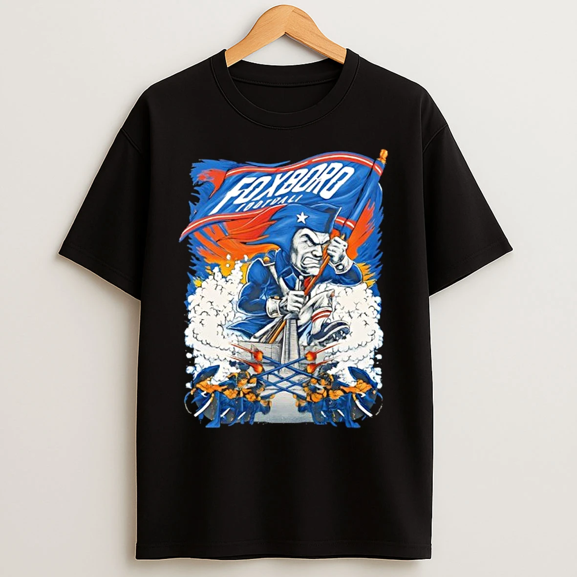 Classic New England Patriots Foxboro Football T Shirts