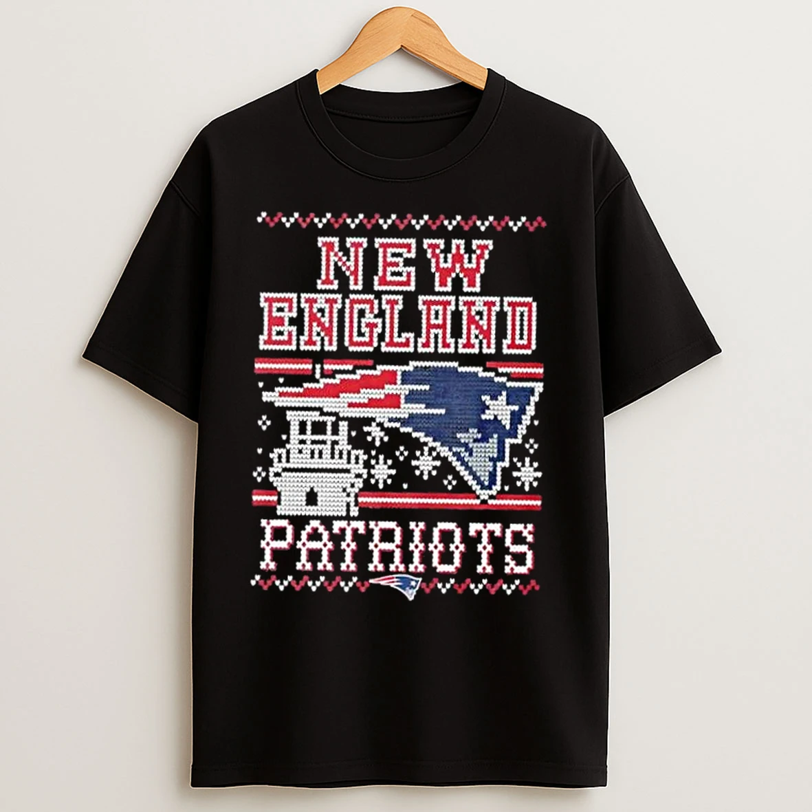 Classic New England Patriots Holiday Christmas T Shirts
