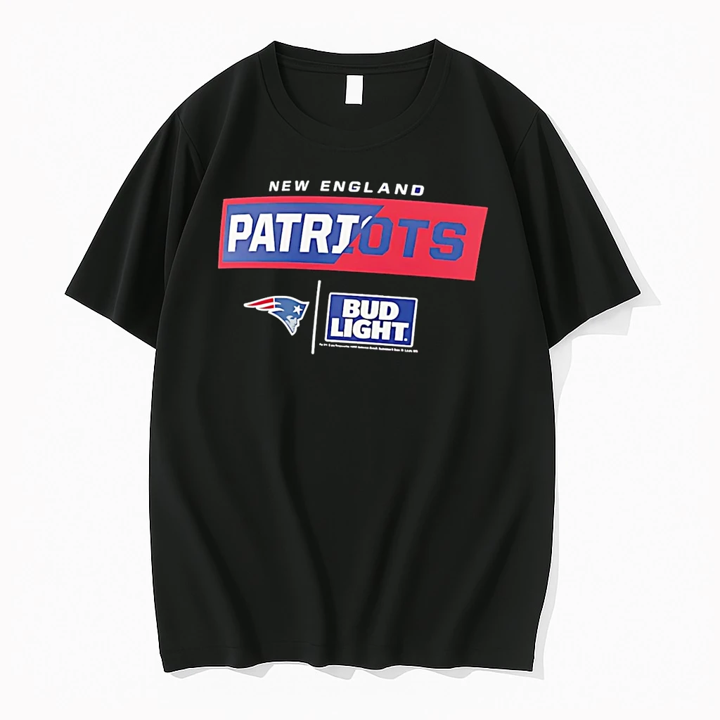 Classic New England Patriots Nfl X Bud Light T Shirts