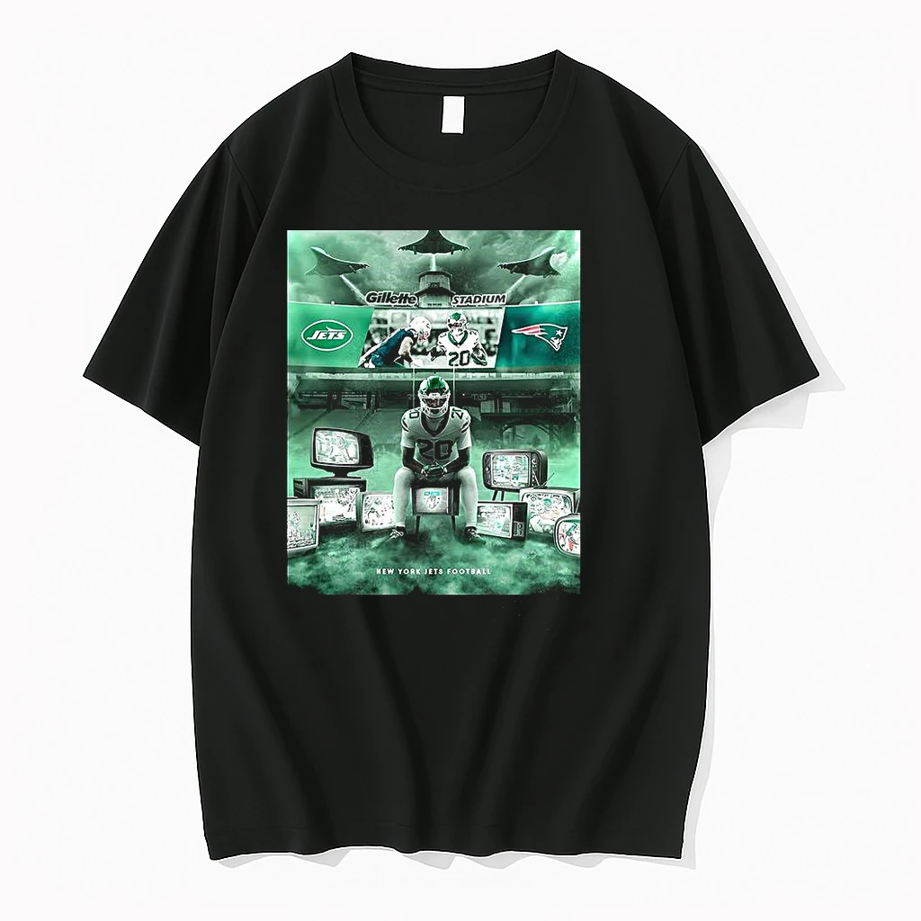 Classic New England Patriots Vs New York Jets Nfl 2025 Gillette Stadium T Shirts