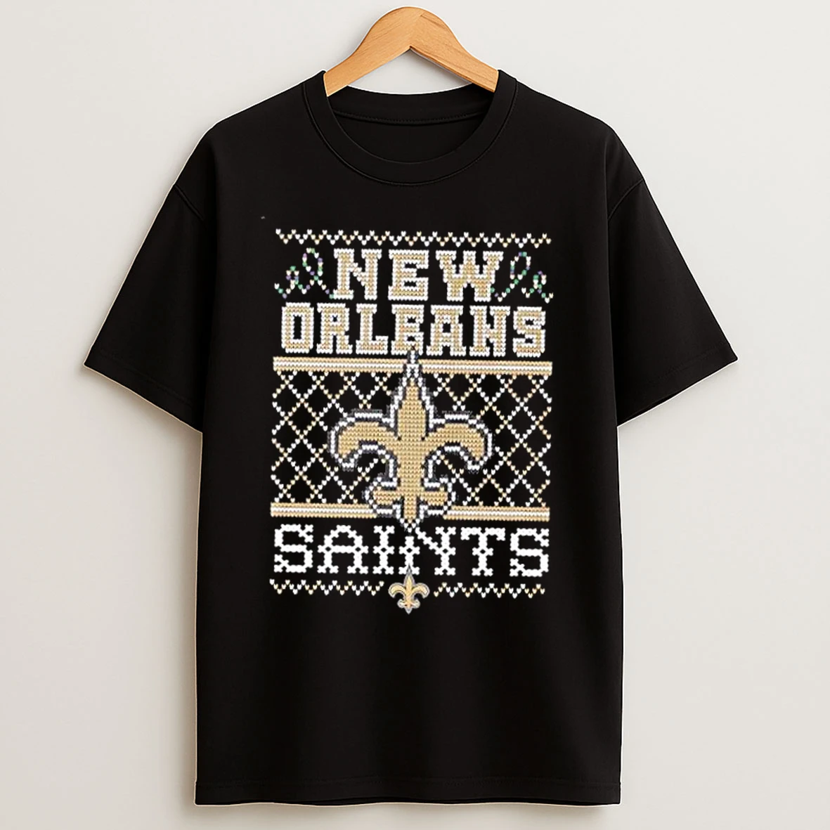 Classic New Orleans Saints Holiday Christmas T Shirts