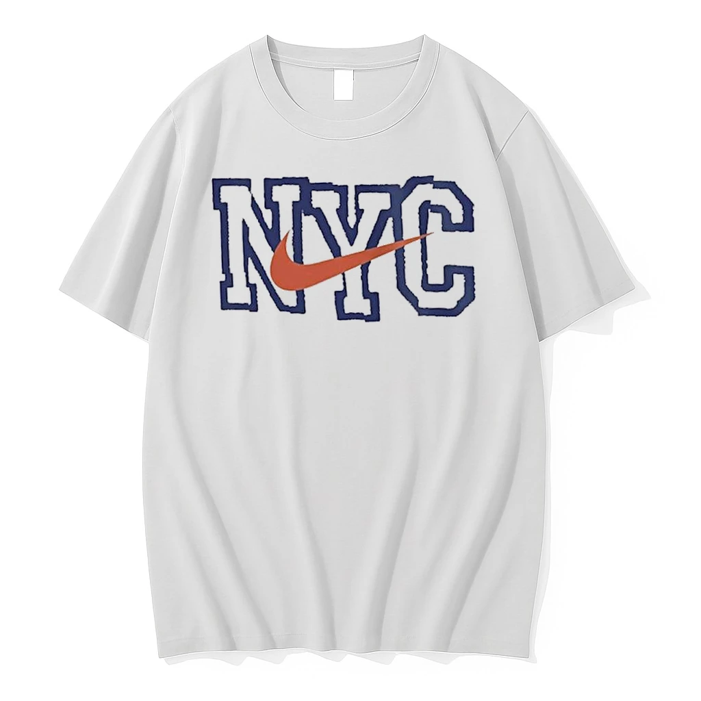 Classic New York Knicks Nike 2025 2026 Nba City Edition Logo T Shirts