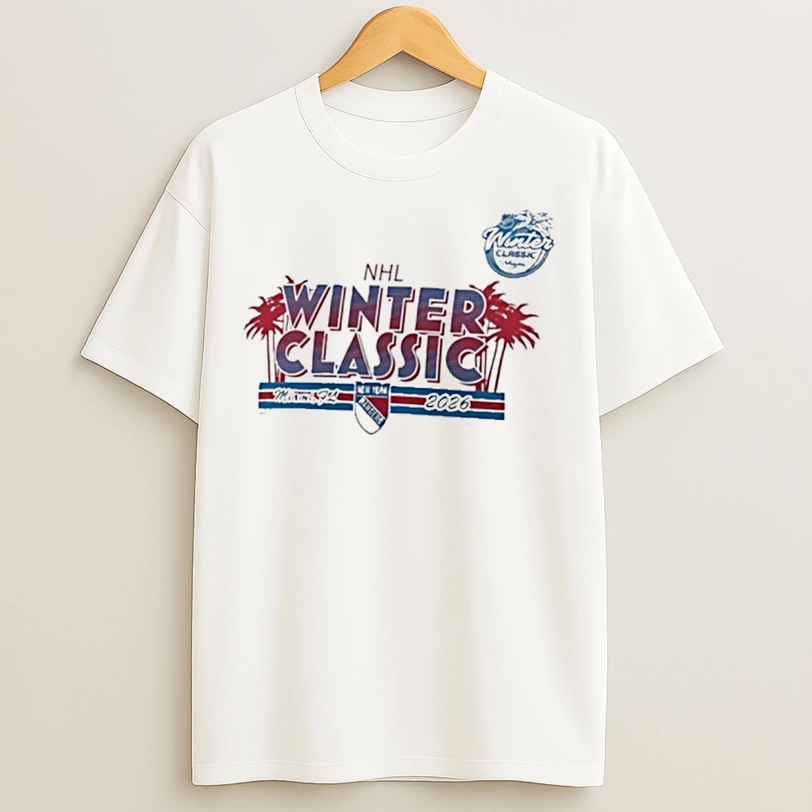 Classic New York Rangers 2026 Nhl Winter Classic Miami Fl T Shirts
