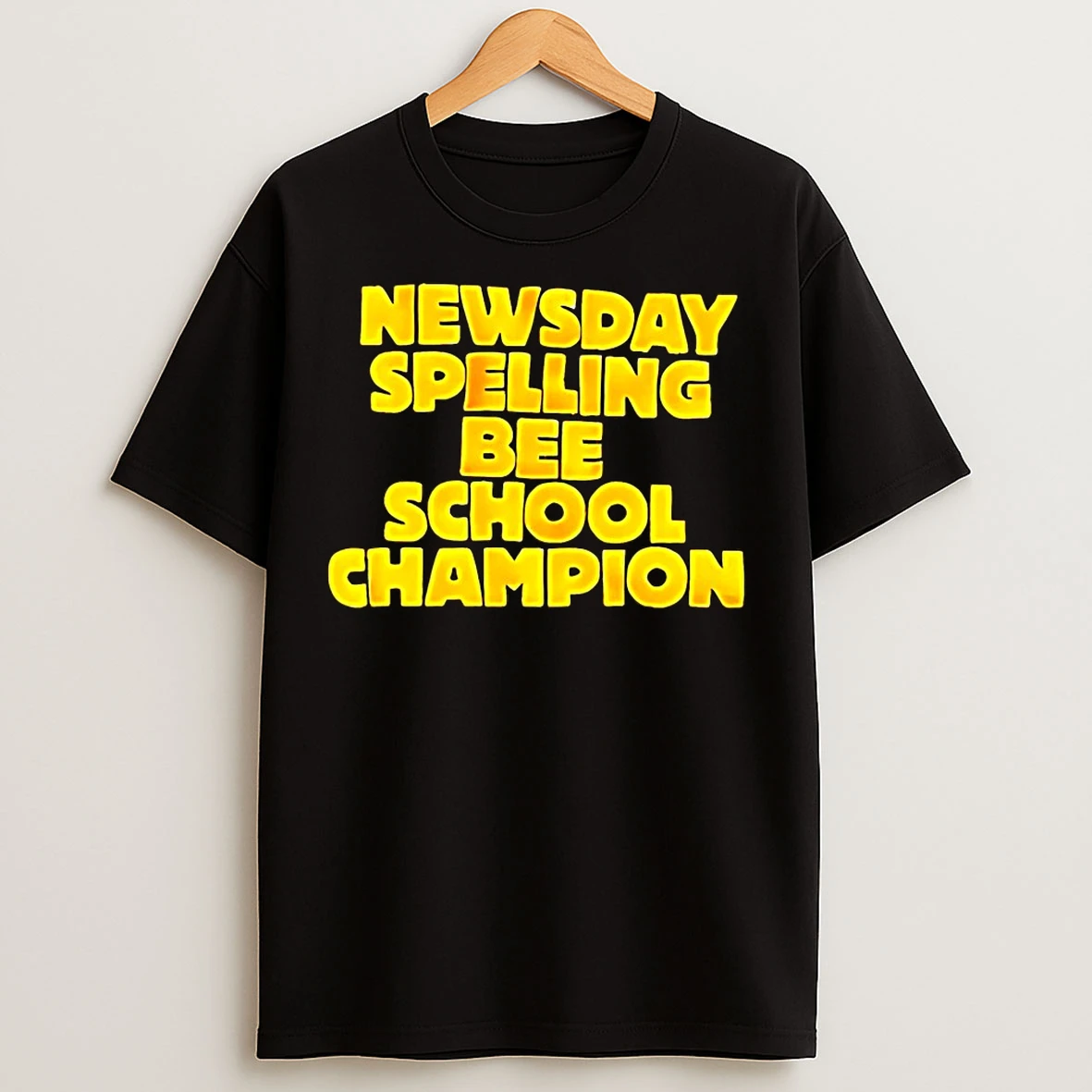 Classic Newsday Spelling Bee School Champion T Shirts
