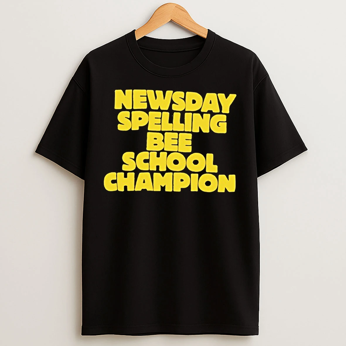 Classic Newsday Spelling Bee Schoold Champion T Shirts
