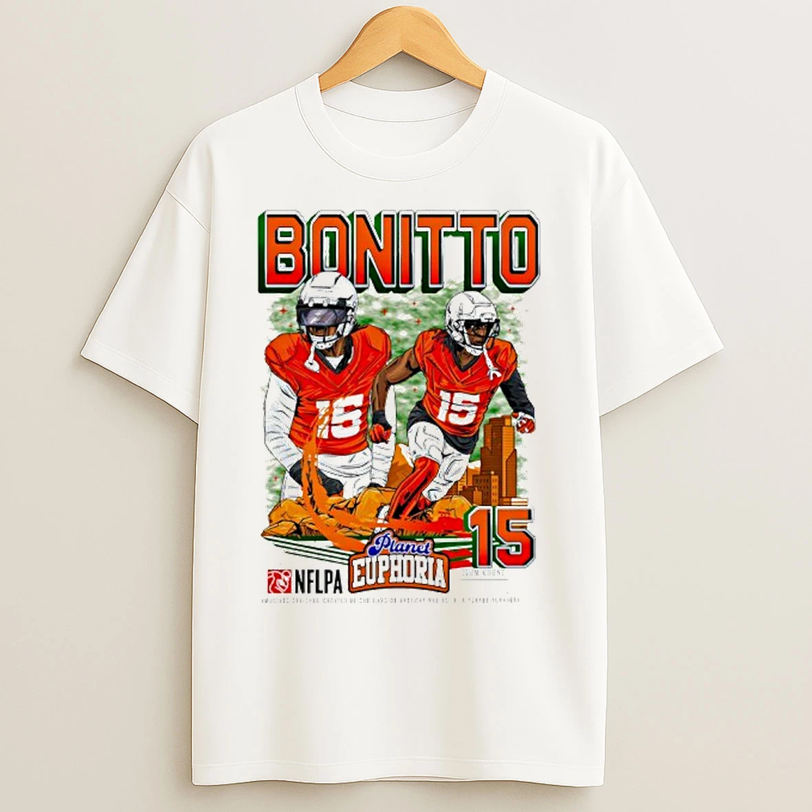 Classic Nik Bonitto Denver Broncos Nflpa T Shirts