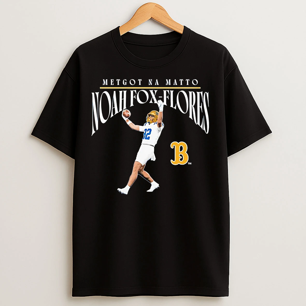 Classic Noah Fox Flores Metgo Na Matto Ucla Bruins T Shirts