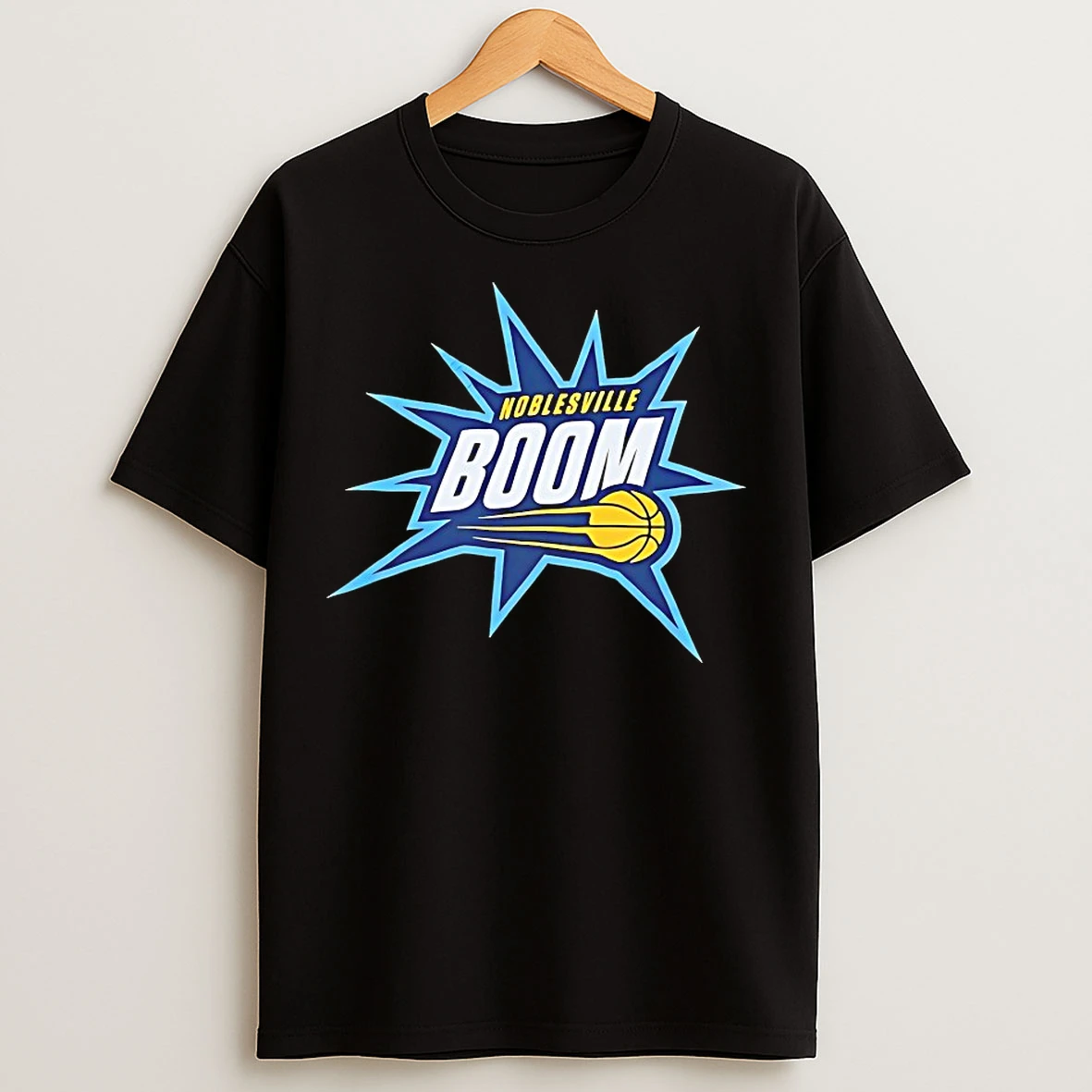 Classic Noblesville Boom Logo T Shirts