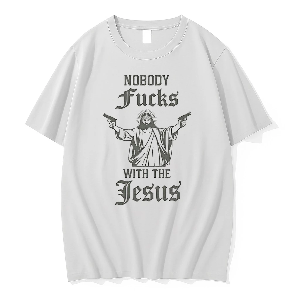 Classic Nobody Fucks With The Jesus T Shirts