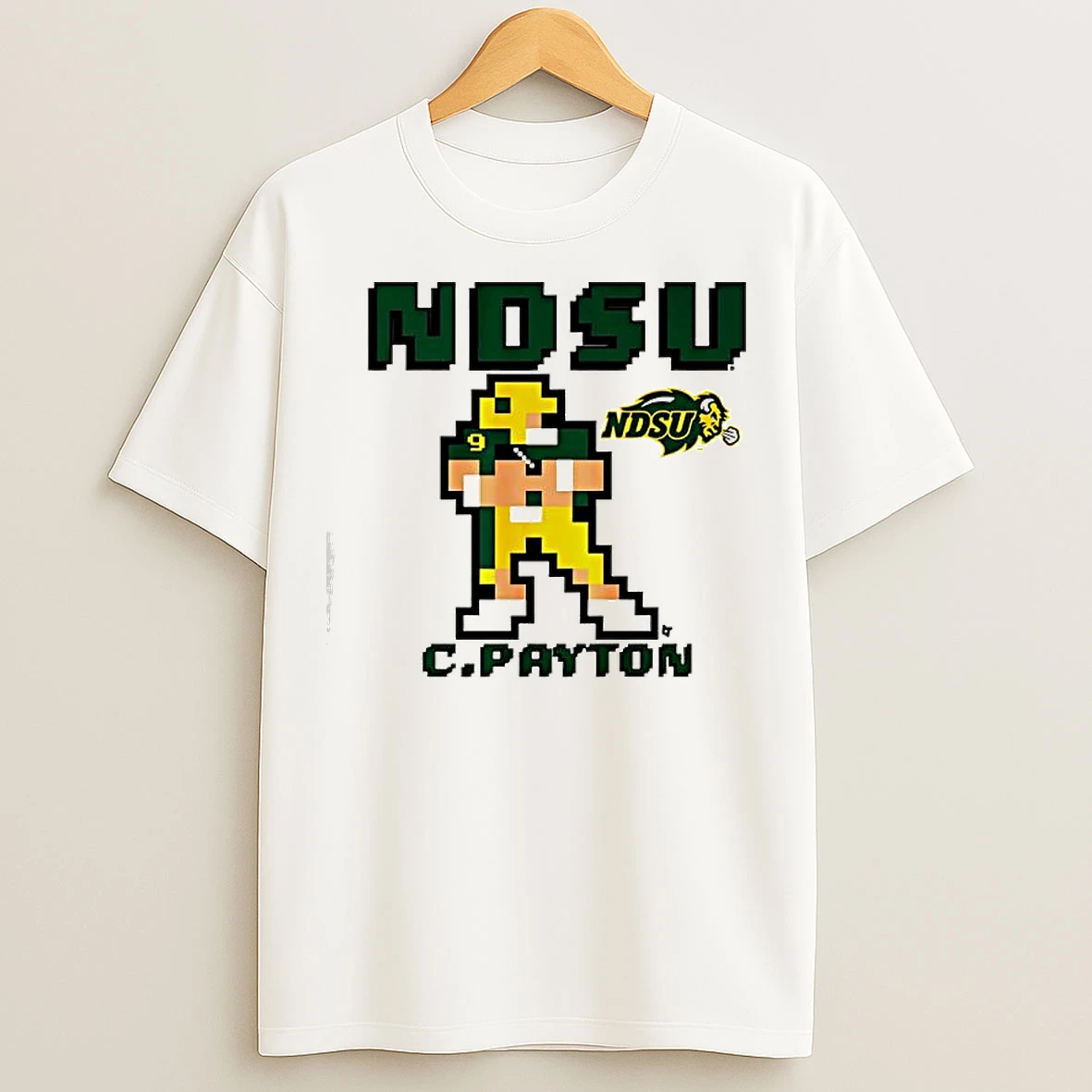 Classic North Dakota State University Football Cole Payton Retro Baller T Shirts