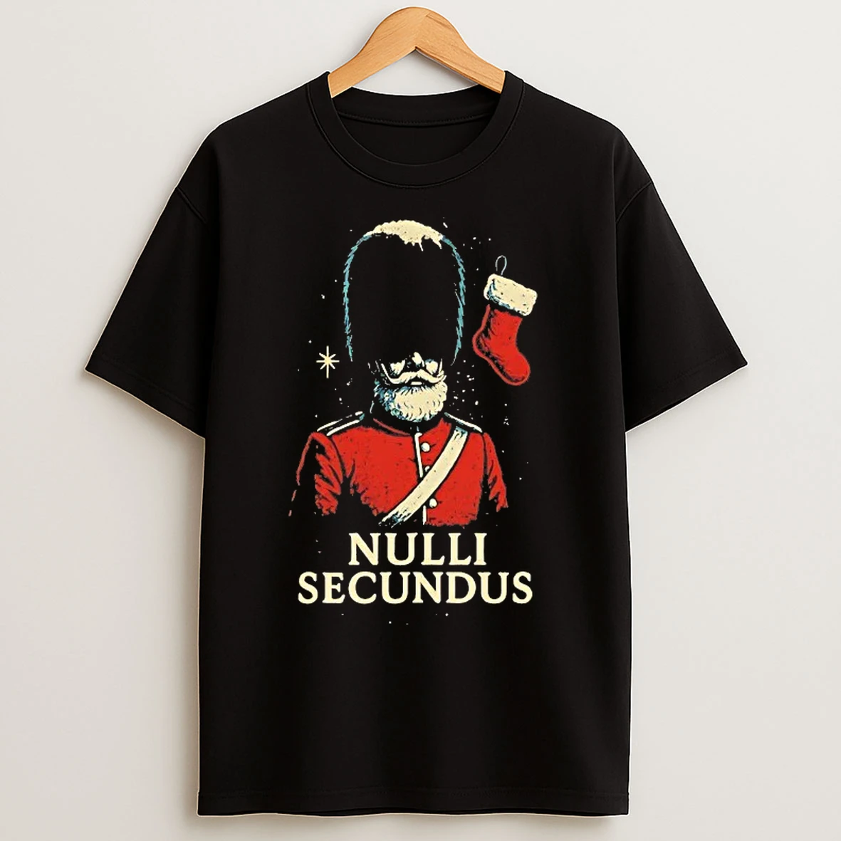 Classic Nulli Secundus Coldstream Guards Christmas T Shirts
