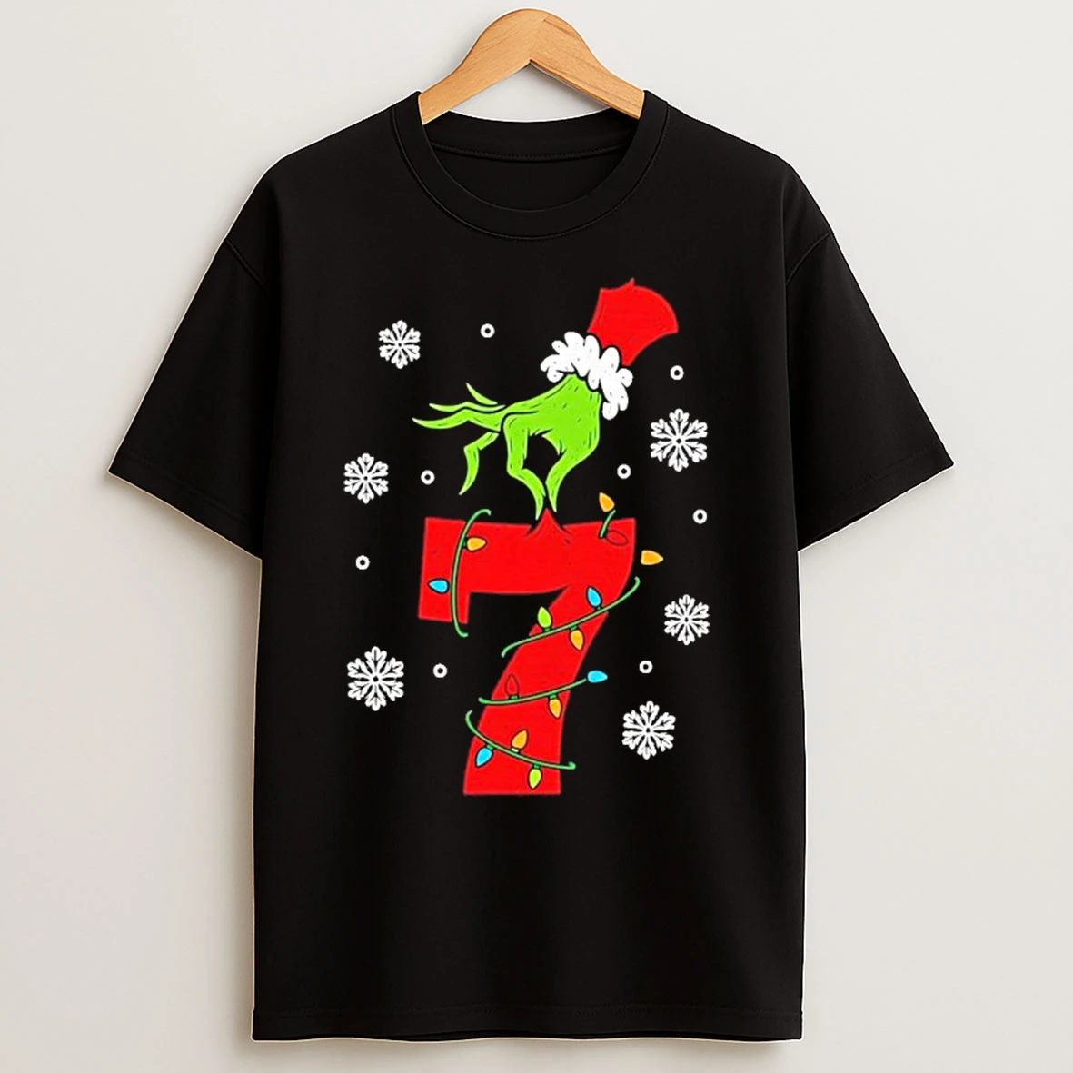 Classic Number 7 Matching 67 Meme 6 7 Family Christmas T Shirts
