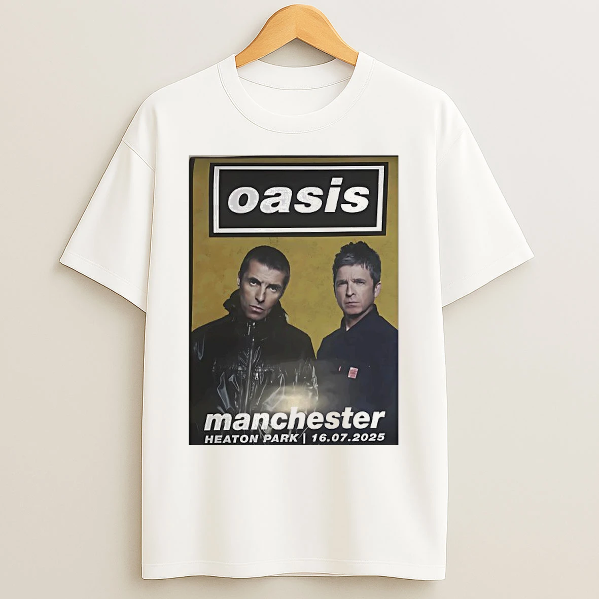 Classic Oasis Manchester Heaton Park 2025 T Shirts