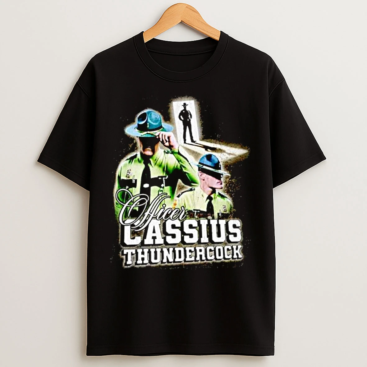 Classic Officer Cassius Thundercock Ornaments T Shirts