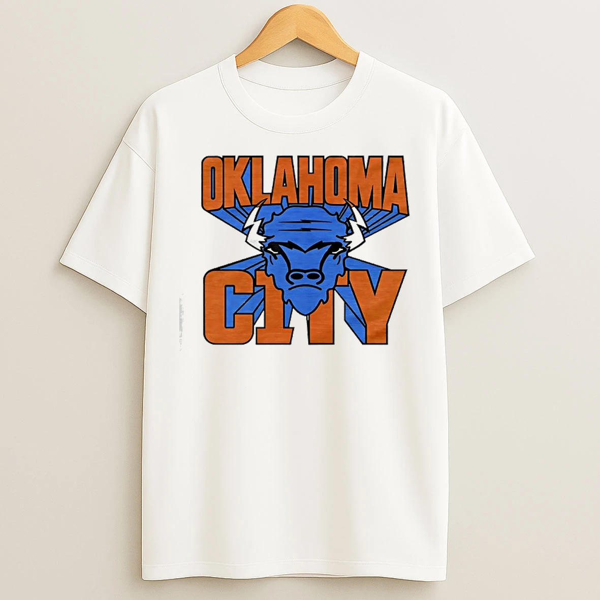 Classic Oklahoma City Thunder Basketball Rumble The Bison T Shirts