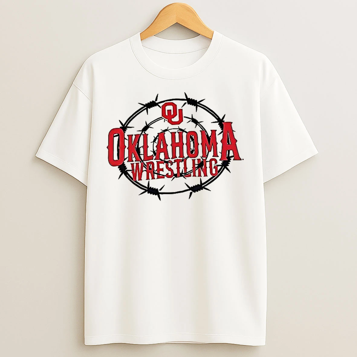 Classic Oklahoma Wrestling Logo T Shirts