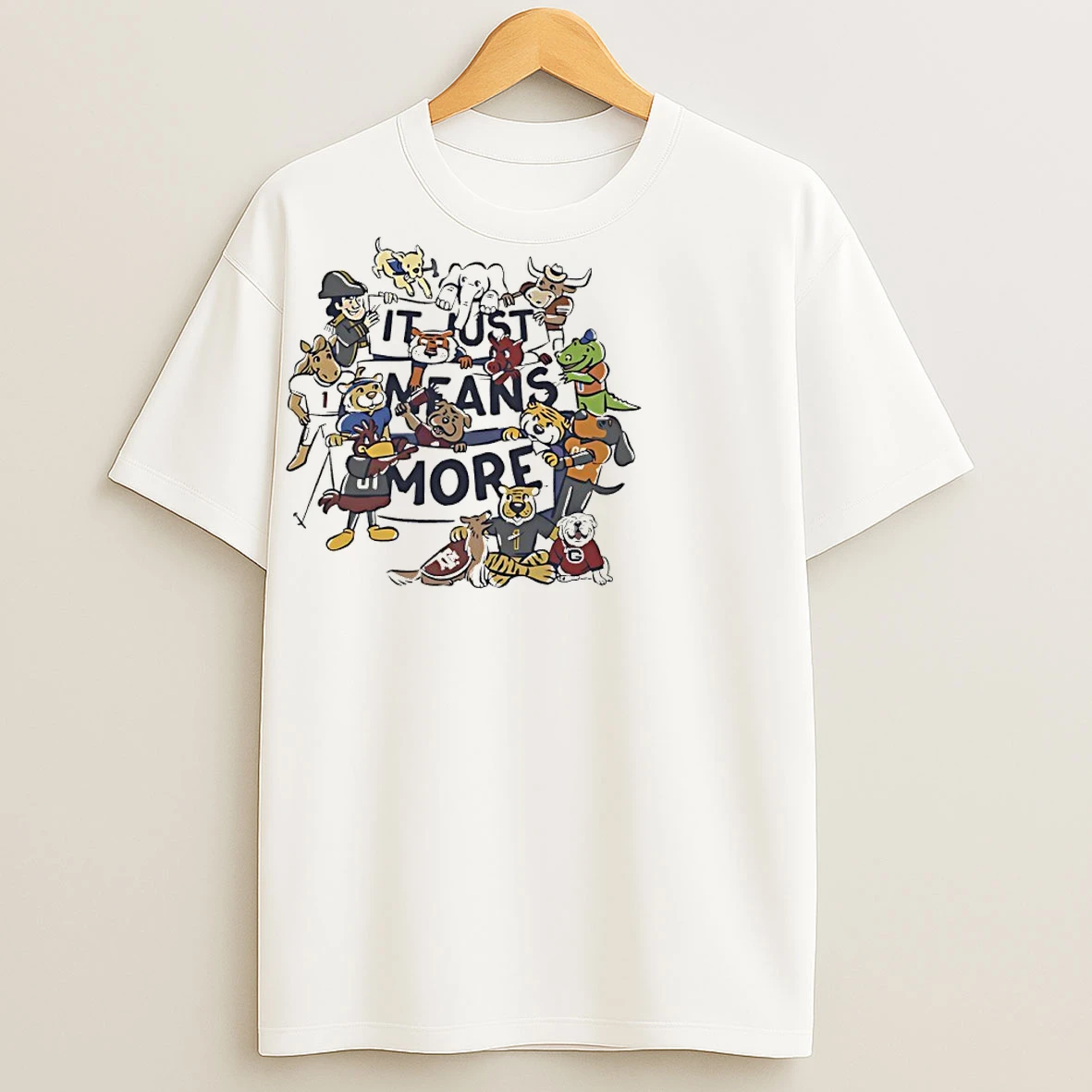 Classic Ole Miss Sec Little Legends It Just Means More Mascot T Shirts