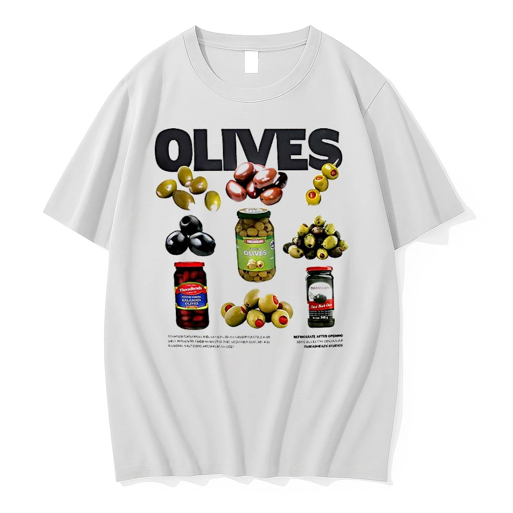 Classic Olives And Dishes Made From Olives T Shirts