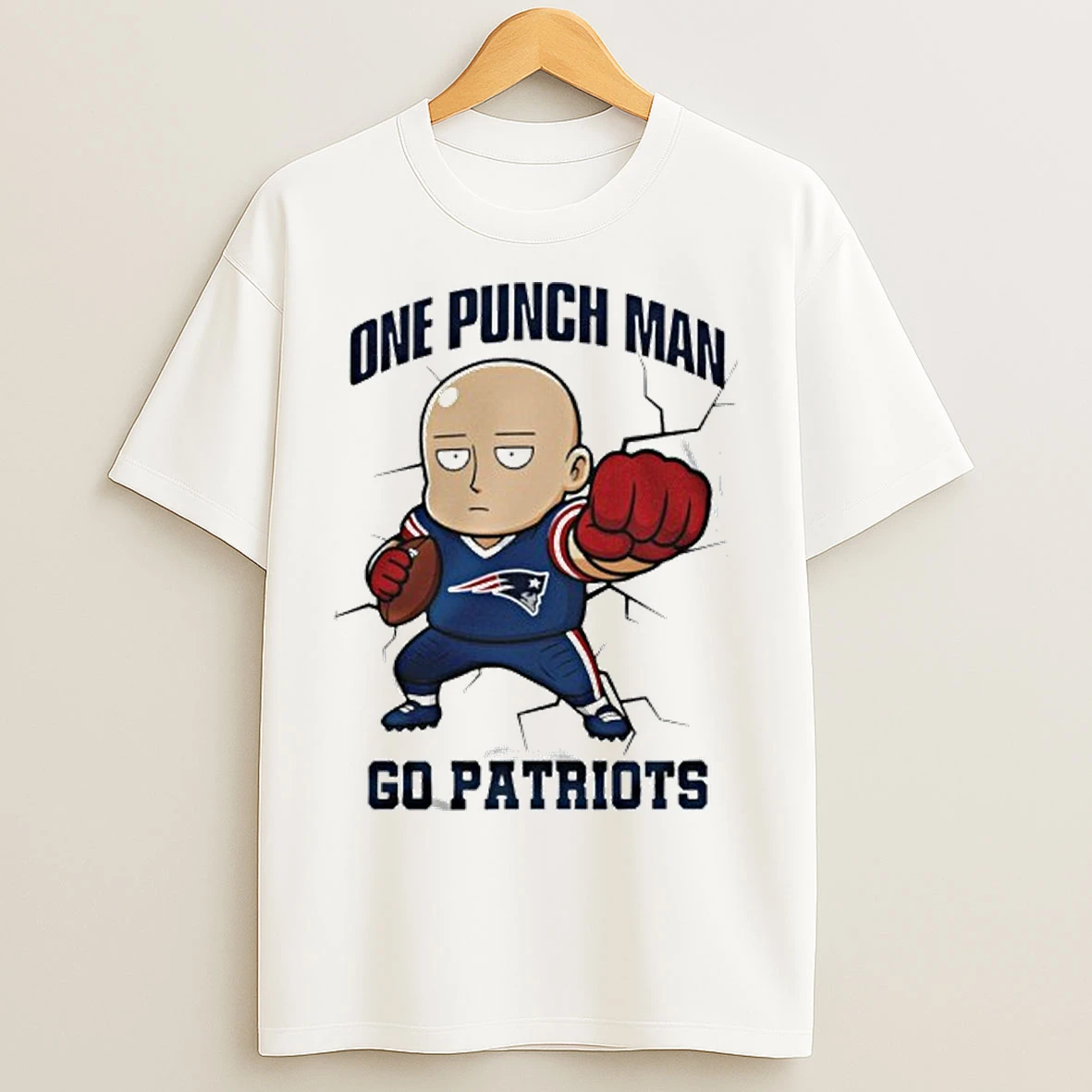 Classic One Punch Man Go Patriots T Shirts