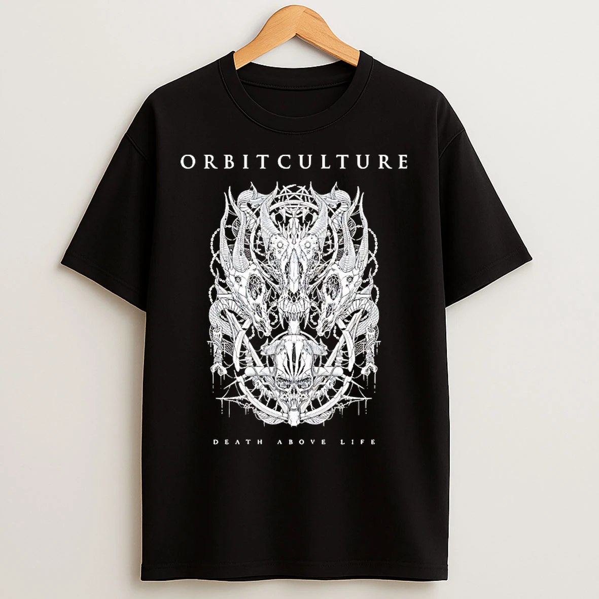 Classic Orbit Culture Death Above Life T Shirts