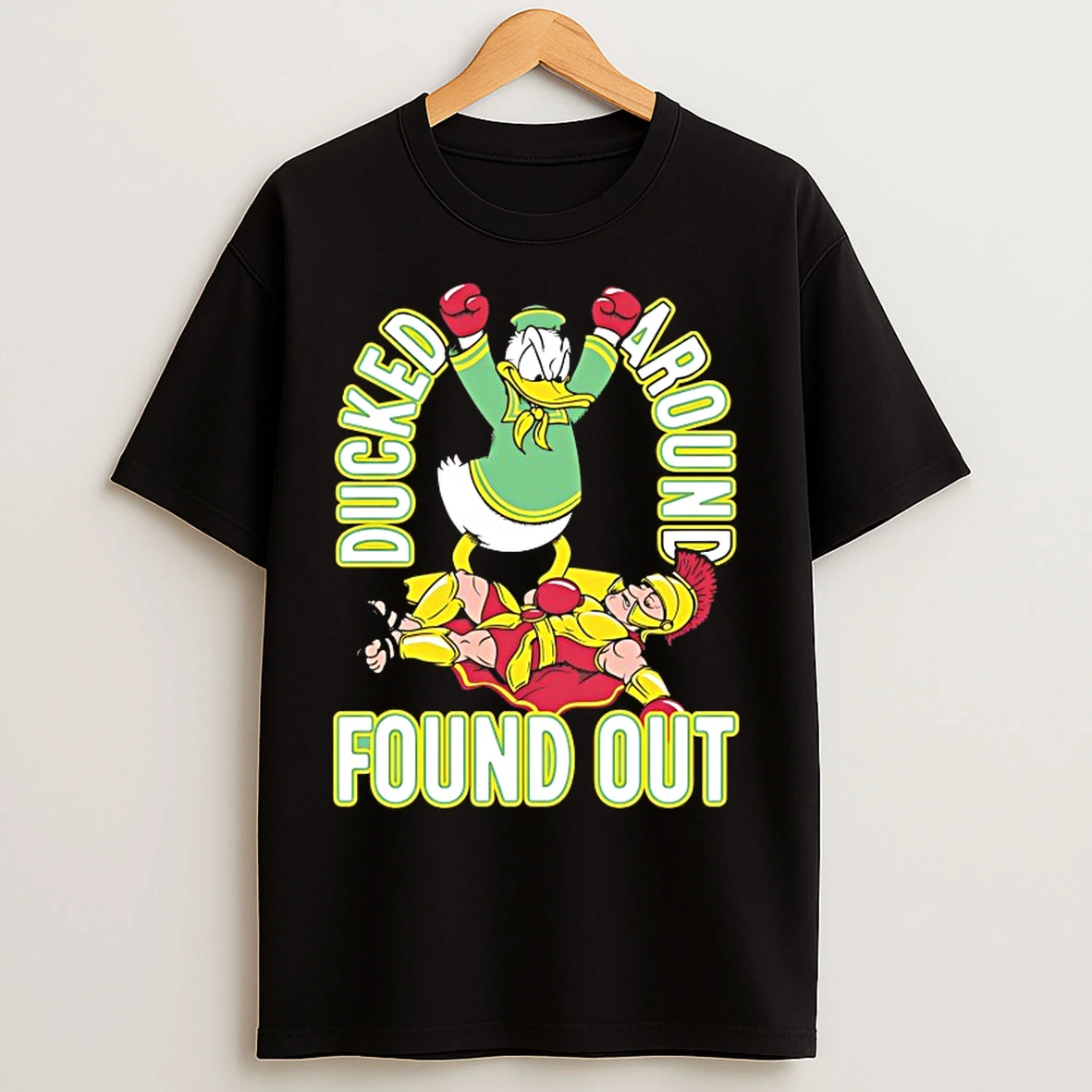 Classic Oregon Ducks Ducked Around Found Out T Shirts