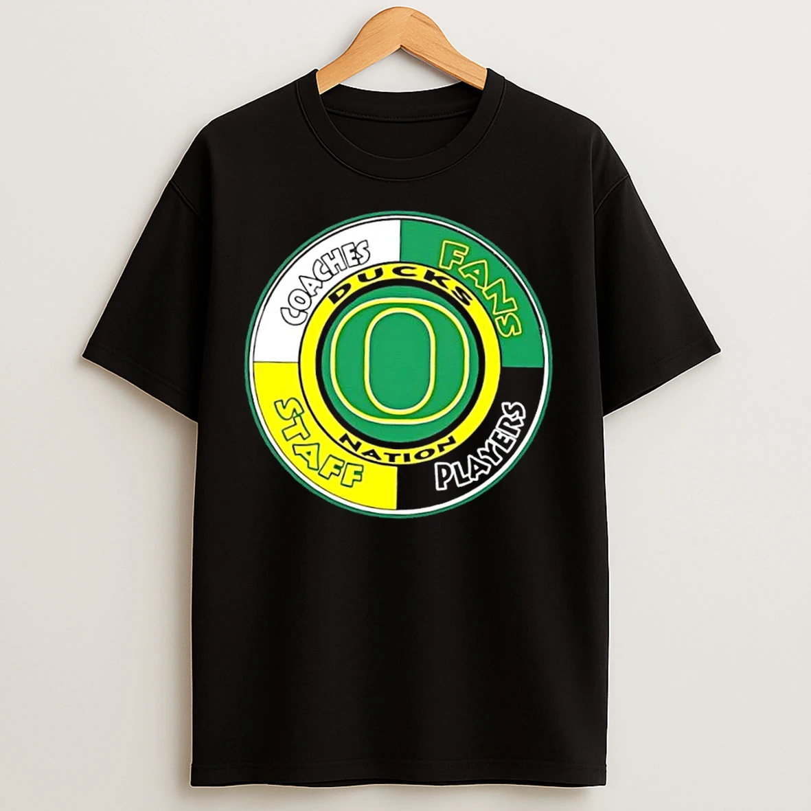 Classic Oregon Ducks Nation Coaches Fans Staff Players T Shirts