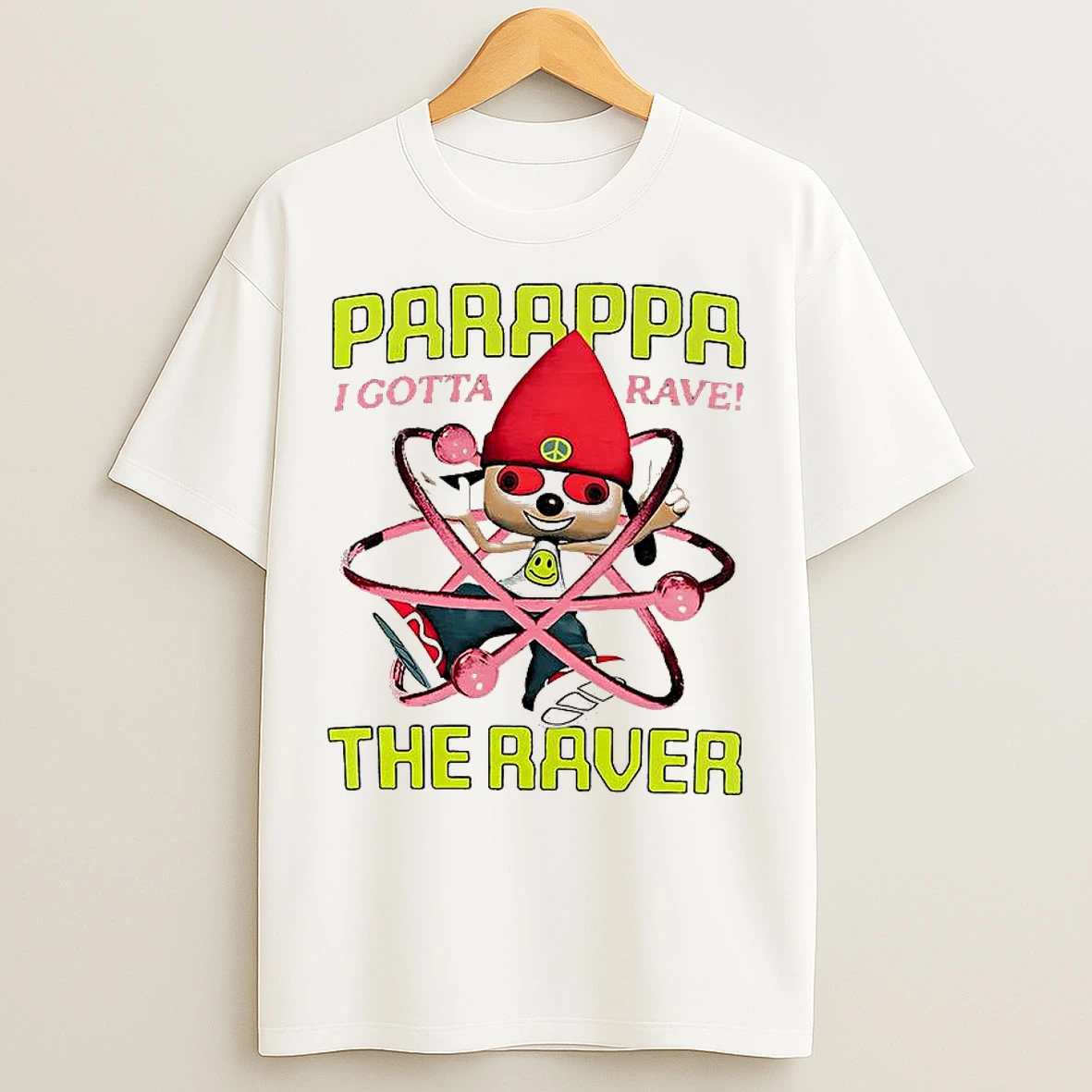 Classic Parappa The Raver I Gotta Rave T Shirts