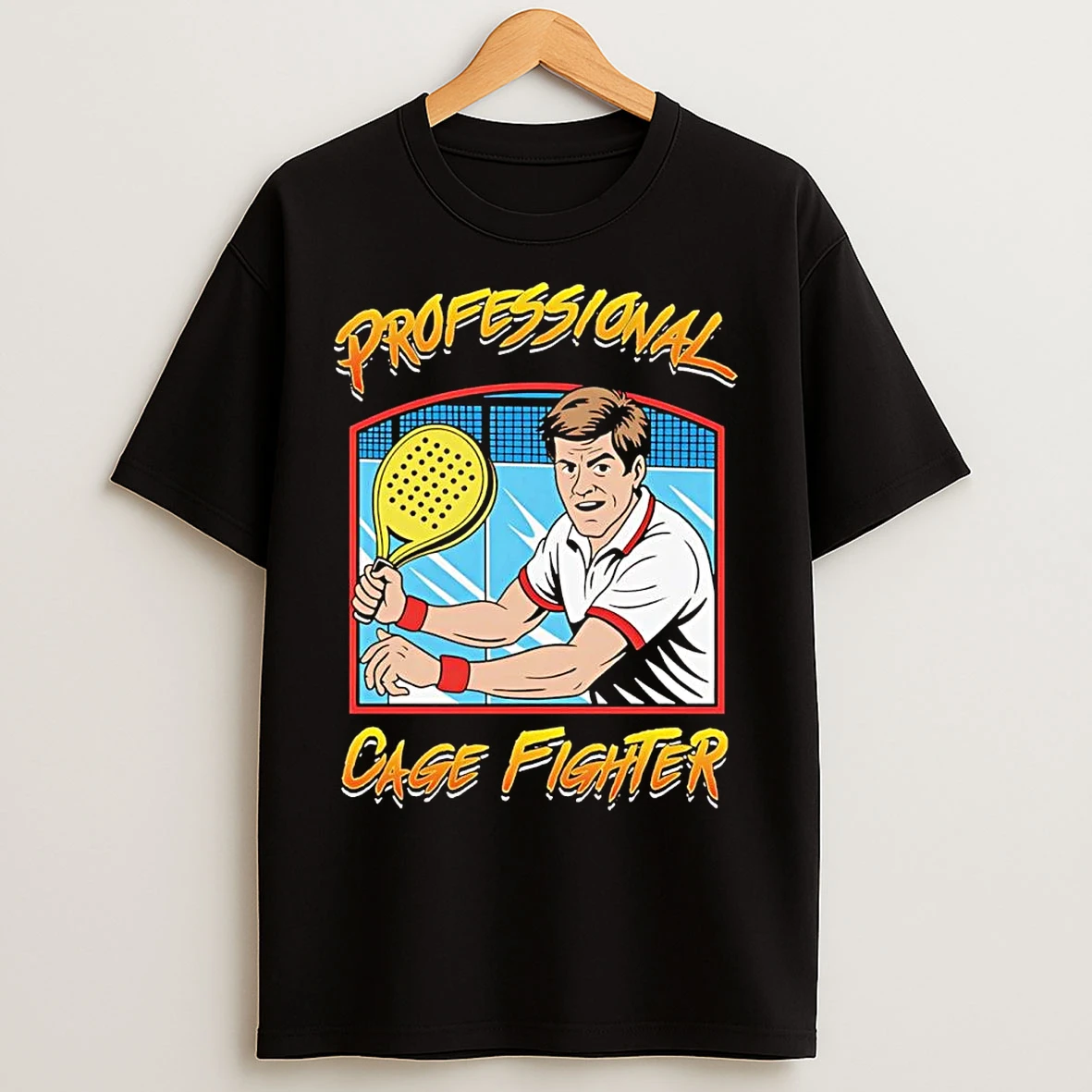 Classic Paddy The Baddy Professional Cage Fighter T Shirts