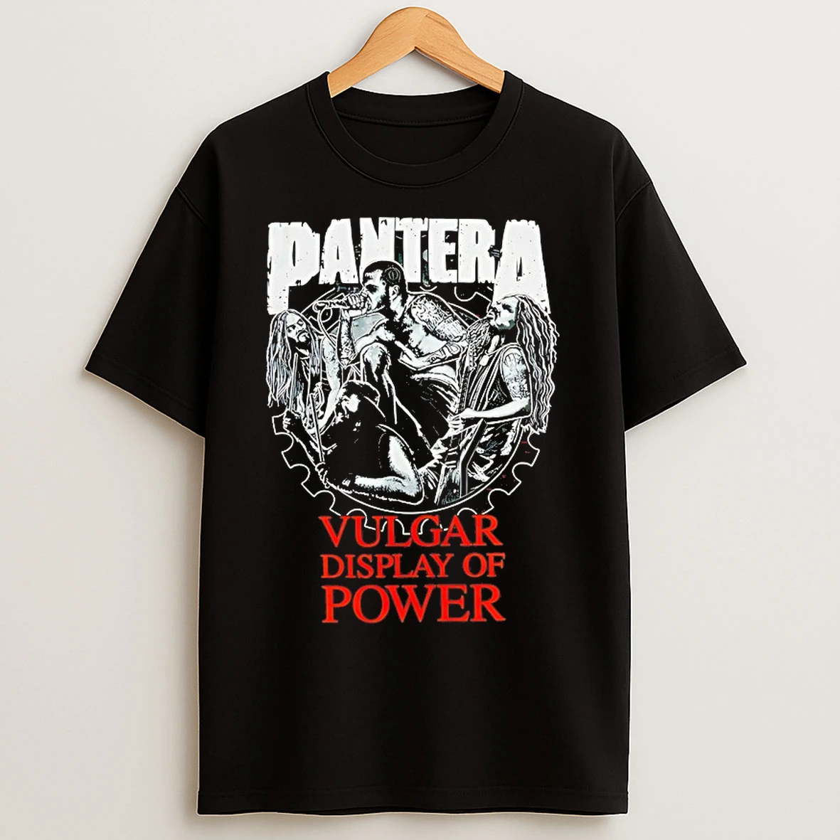 Classic Pantera Vulgar Display Of Power T Shirts