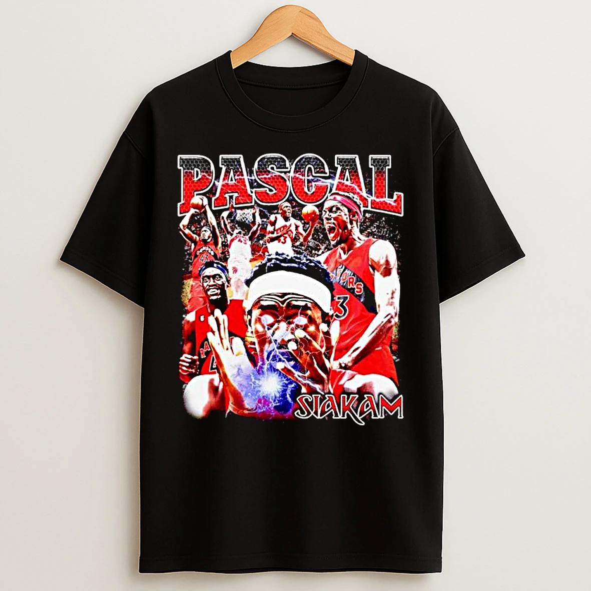 Classic Pascal Siakam Nba Toronto Raptors Graphic Ornaments T Shirts