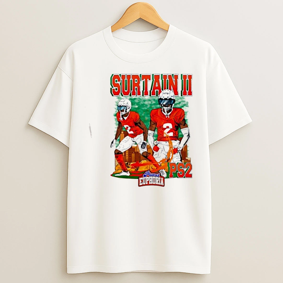 Classic Patrick Surtain Ii Denver Broncos Football City Graphic T Shirts