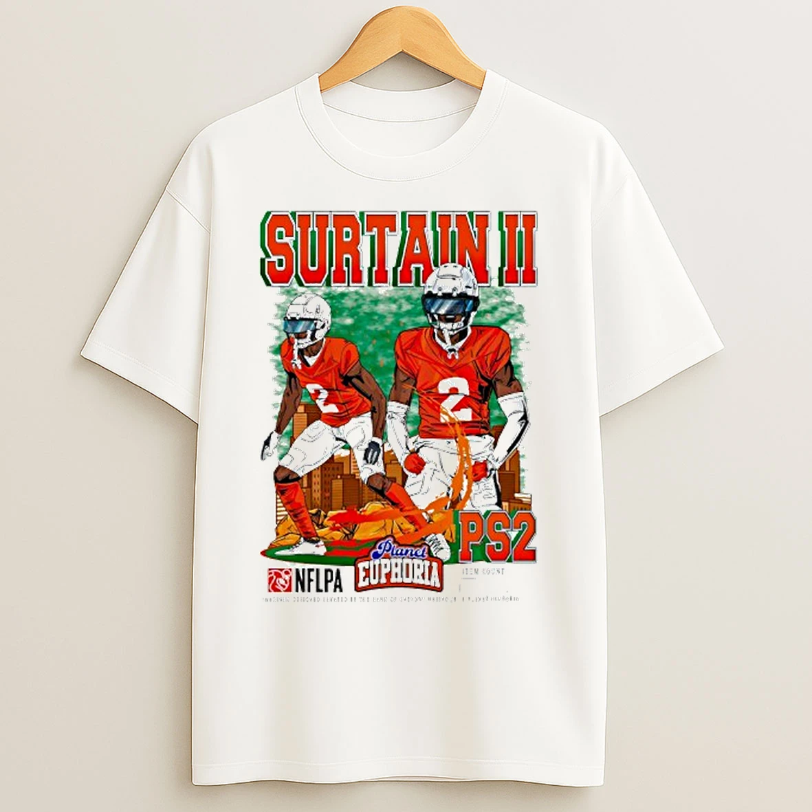 Classic Patrick Surtain Ii Denver Broncos Nflpa T Shirts