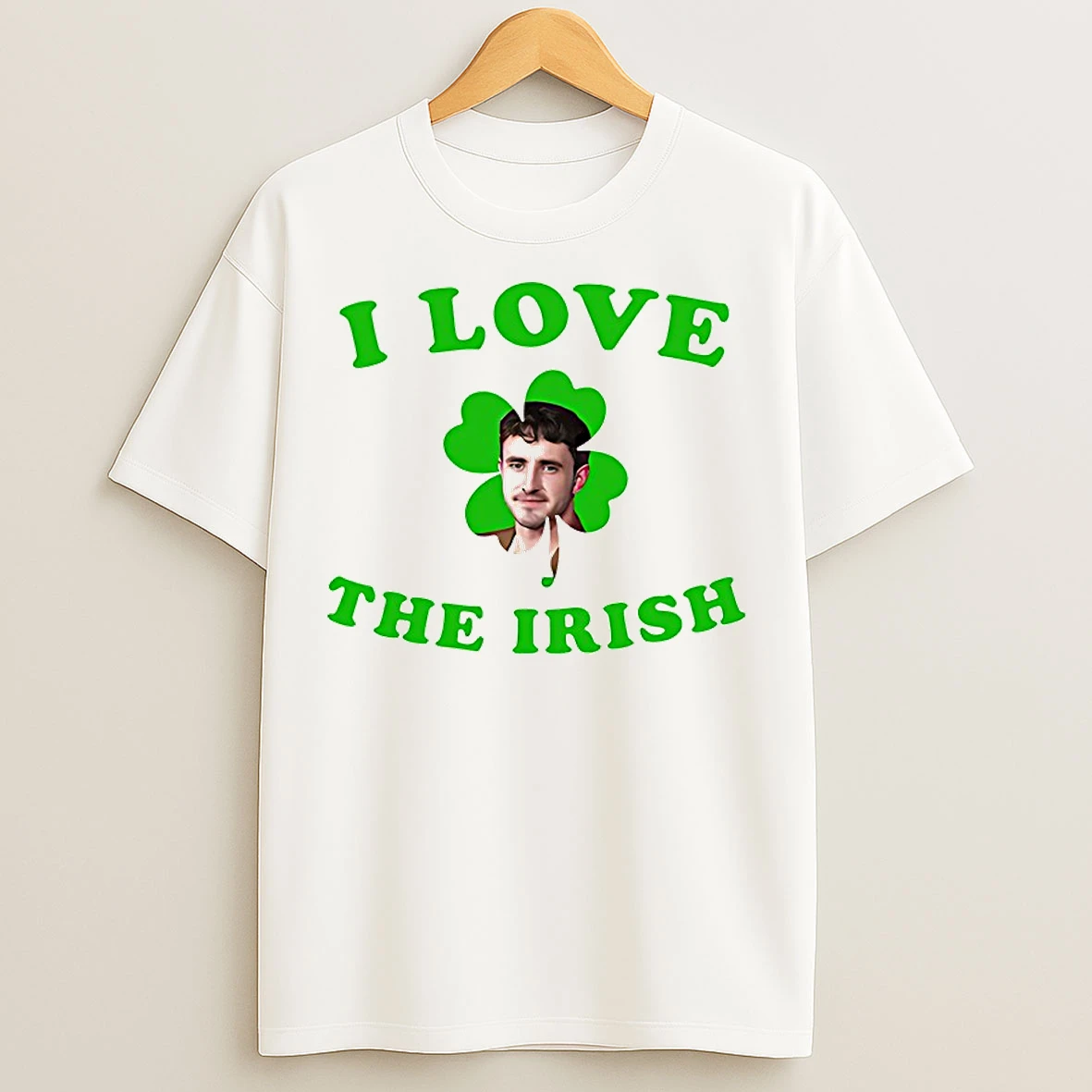 Classic Paul Mescal I Love The Irish Patricks Day T Shirts